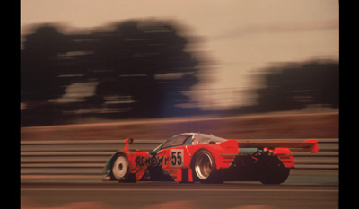 MAZDA 787B 1991 Le Mans winner with Rotary Piston Engine 2